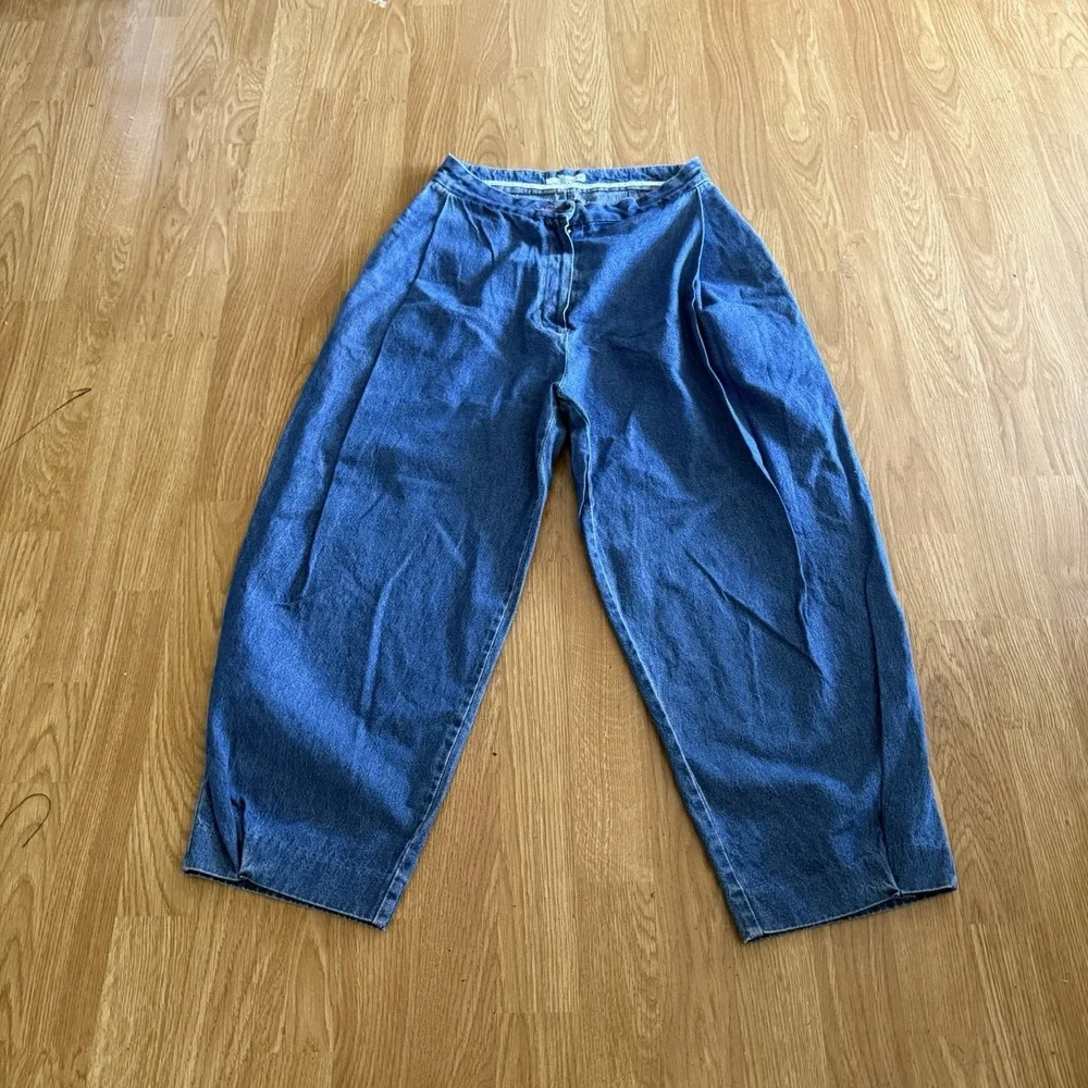 Fort & Oak Women's Baggy Barrel Jeans S